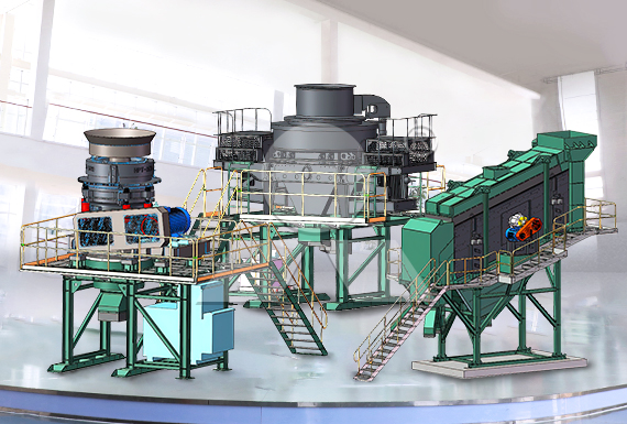 smp modular crushing production line