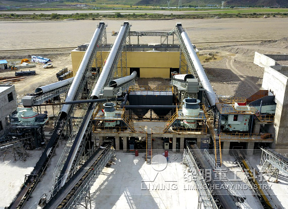 river pebble sand production line